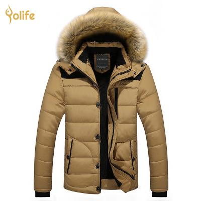 China 2020 Anti-Wrinkle Yolife Fur Collar Men Winter Jacket Hooded Outerwear Down Jacket Mens Lightweight Hood Down Jackets for sale