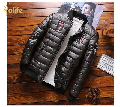 China 2021 Yolife Anti-wrinkle fashion winter men down jackets lightweight thick padded down jacket men's designer down jacket for sale