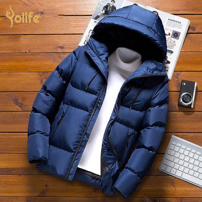 China Anti-wrinkle Yolife keep warm high quality men's parka winter jacket 2020 new men's ultra-light weight down jack jacket for sale