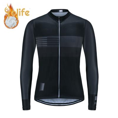 China 2020 Winter Breathable Warm Tank Top Pro Team Cycling Jackets Thermal Fleece Bicycle Cycling MTB Bike Warm Clothing Jacke for sale