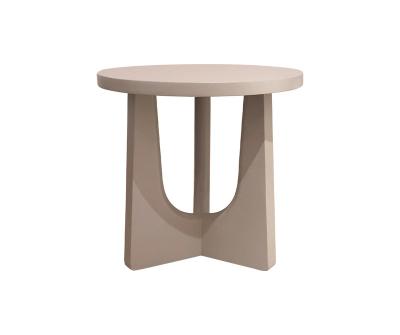 China OEM& ODM Available Modern Furniture Living Room Small Round Leg Solid Wood Top Color Coffee Table for sale