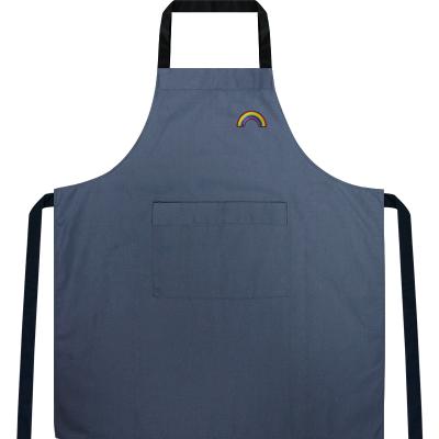 China Wholesale Custom Print Reusable Chef Suit Ins Cotton Apron Cleaning Work Kitchen for sale