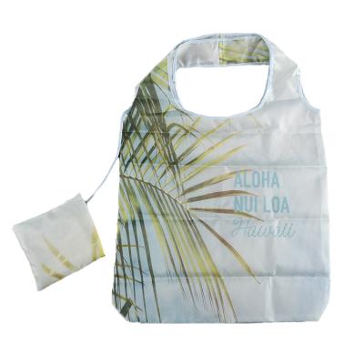 China Shopping Bag Customized Printing Recycled Grocery Tote Bag Foldable Reusable for sale