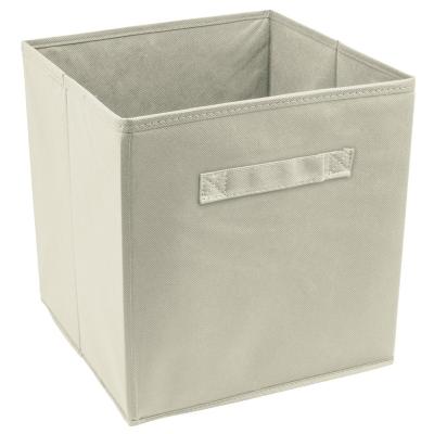 China Viable Cubby Custom Reusable Organizers Nonwoven Foldable Child Toy Storage Box for sale