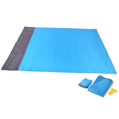 China Custom Made Oxford Extra Large Outdoor Picnic Cover Nylon Waterproof Beach Mat for sale