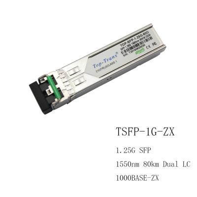 China Módulo 1550nm los 80KM de Palo Alto PAN-SFP-ZX Gigabit Ethernet SFP unimodales en venta