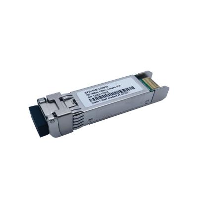 China transmisor-receptor óptico de larga distancia de 10G SFP+ ZR+ 1550nm los 80km el 100km el 120km SMF en venta