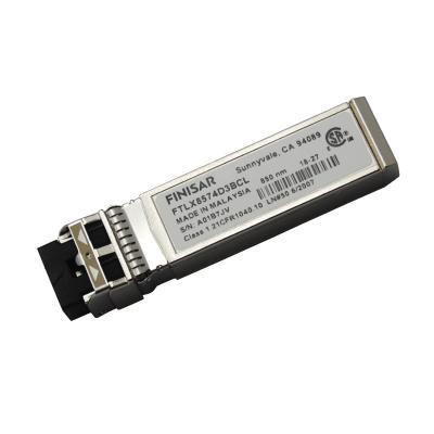 China Compatible Finisar FTLX1475D3BCL SFP+ 10G LR 10G Ethernet Transceiver OS2 de modo único 10KM LC Duplex en venta