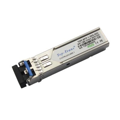 China SFP-1.25G-2D 1.25Gbps SFP Optical Transceiver 2Km 1310nm for sale