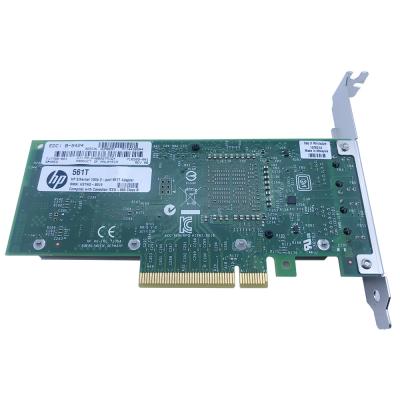 China De Serveradapter 2 Haven 10Gb Nic Server Network Interface Card van HPE 561T Ethernet Te koop