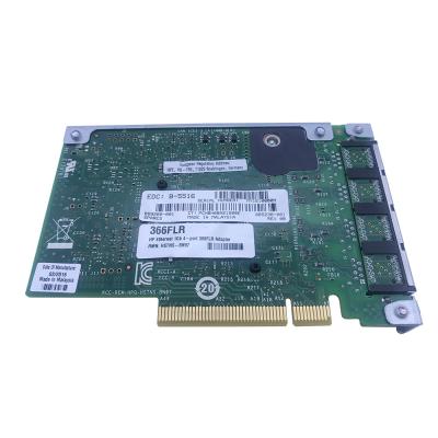 China Adaptador de servidor Ethernet 366FLR Intel 4 puertos 1 GB Tarjeta de interfaz de red Nic en venta