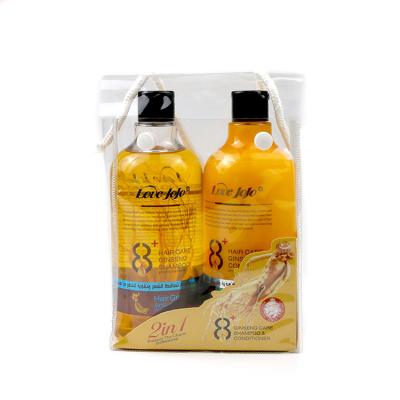 China Private Label Color-Protection Anti-Dandruff Moisturizing Anti-Hair Loss Ginseng Shampoo and Conditioner for sale