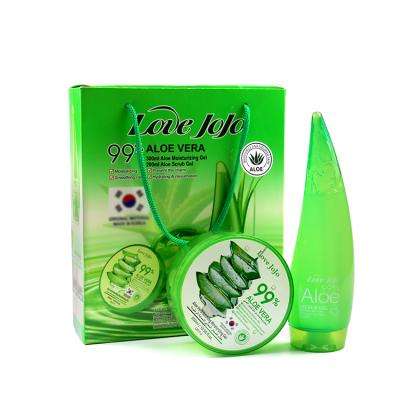 China Exfoliating Exfoliator Moisturizing Face And Body Nourishing Cleansing Aloe Moisturizing Gel&scrub Gel for sale