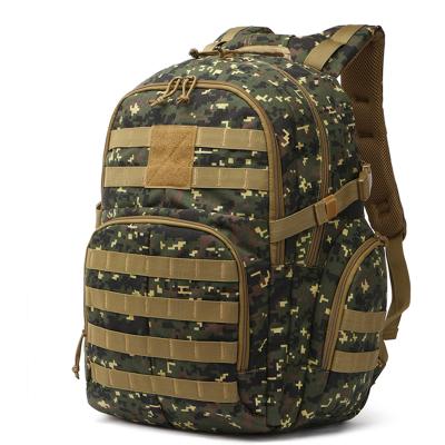 China Wholesale Custom Waterproof Camouflage Military Tactical Backpack Outdoor Hiking Camping Bag for sale