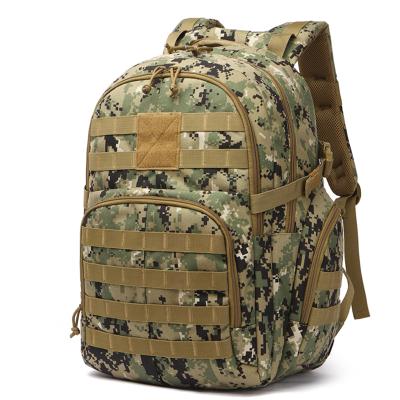 China 2021 New Style Camouflage Backpack Outdoor Camouflage Waterproof Military Rise Traveling Military Backpacks for sale