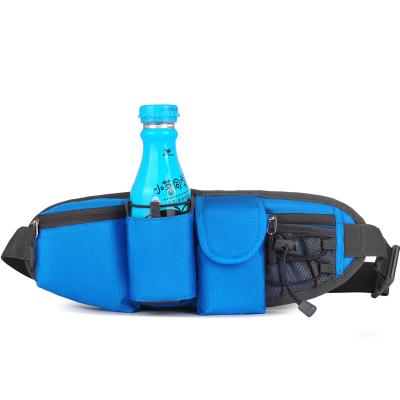 China Water Proof Ready To Carry In Factory Price Running High Quality Portable Breathable Sports Blue Waist Bag for sale