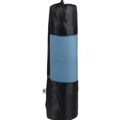 China Wholesale Washable Easy To Carry High Quality Polyester Customized Hollow Black Yoga Bag for sale