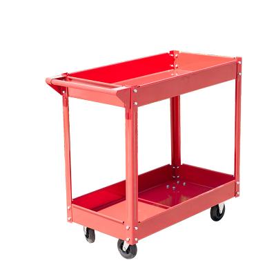 China Storage Metal Food Service Cart Pool Service Cart Stainless Steel Service Cleaning Cart for sale