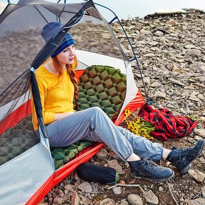 China Outdoor Travel Hiking Camping Outdoor Beach Light Portable Lightweight Inflatable Collapsible Folding Pad for sale