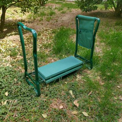 China Promoted Eco-friendly Garden Kneeler And Seat With Thicken And Widen Soft Kneeling Pad Heavy Duty Foldable Garden Stool for sale