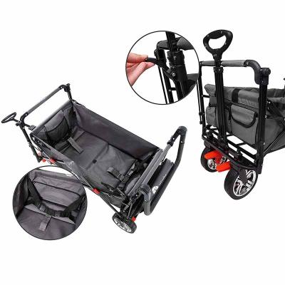 China Beach Cart Easy Folding Folding Cart Utility Cart Cart Large Foldable Wheels Extended Folding Cart for sale