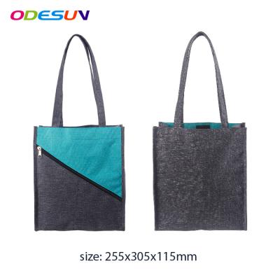 China Promotional Colorful Wick Folding New Material Nylon Tote Bag for sale