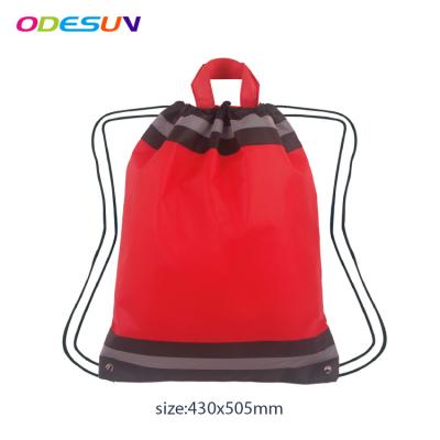 China New Promotional Colorful Sedex 4P Material Waterproof BSCI Audit Nonwoven Drawstring Bag for sale