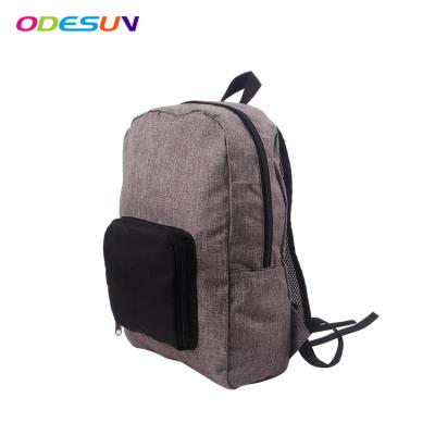 China Sedex 4P Foldable Backpack BSCI Audit Promotional Polyester New Waterproof Audit Material for sale