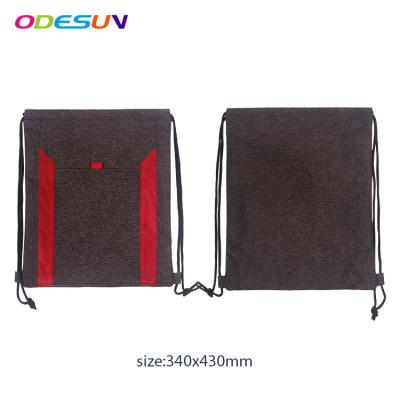 China New Sedex 4P Waterproof BSCI Audit Snowflake 300D Nylon And Polyester Material Promotional Colorful Drawstring Bag for sale