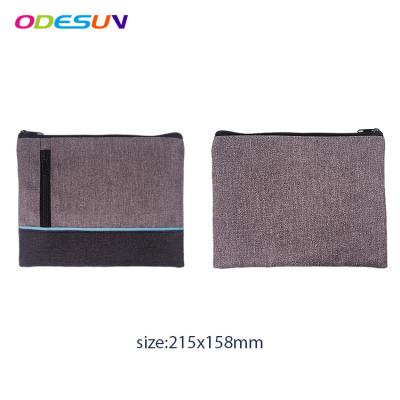 China New Promotional Polyester Material Cosmetics Convenience Mats Cosmetic Bag for sale