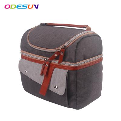 China 100% New Eco-friendly BSCI Audit Sedex 4P Material Promotional Colorful Polyester With PEVA Lining Cooler Bag for sale