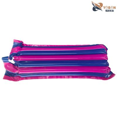 China PE Customized Colorful Inflatable Bottle Packing Air Bags Air Column Bags for sale