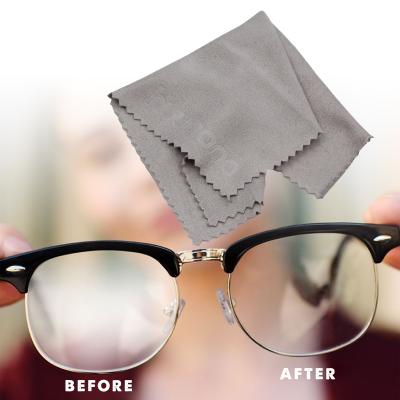 China New Design Viable Anti-fog Cleaning Cloth Mini Microfiber Cloth Reusable Monocle Up To 200 Uses for sale