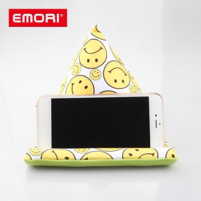 China Holds And Cleans Mobile Device 2020 New Products Custom Printed Bean Bag Mobile Phone Holder Cheap for sale