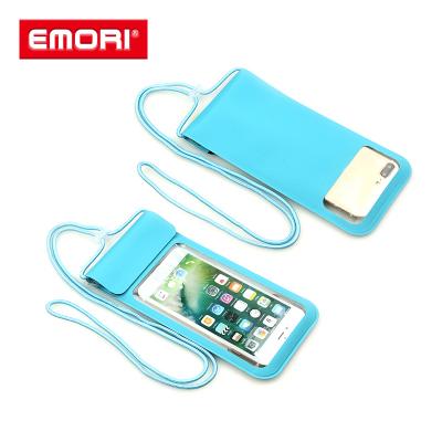 China Wholesale Fashion China PU Waterproof Leather Cell Phone Pouch / Waterproof Cell Phone Cases for sale