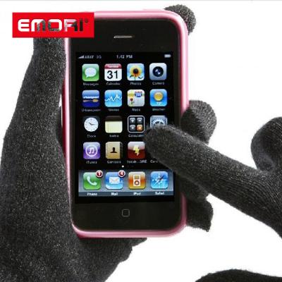 China Touchscreen Custom Winter Keep Warm Touch Screen Knitting Gloves for sale