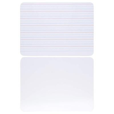 China China Home Manufacture Competitive Price Double Side 9x12 Inch Non Magnetic Erasable Custom White Dry Erase Lapboard for sale