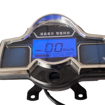 China ABS China Factory Good Quality Plastic Electric Speedometer Vehicles Instrument Electric Bicycle Instrument for sale