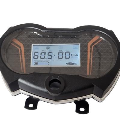 China Factory Direct Wholesale Plastic Electric Vehicle Multi Panel ABS Electric Bicycle Instrument for sale