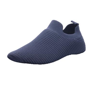 China Knitted Polyester Upper Running Sneakers For Vamping Men's And Women's Top Uppers Sneakers for sale