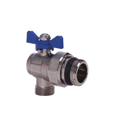 China High Quality And Durable High Durability External Hot Selling Angle Valve Thread Butterfly Handle Brass Angle Valve for sale