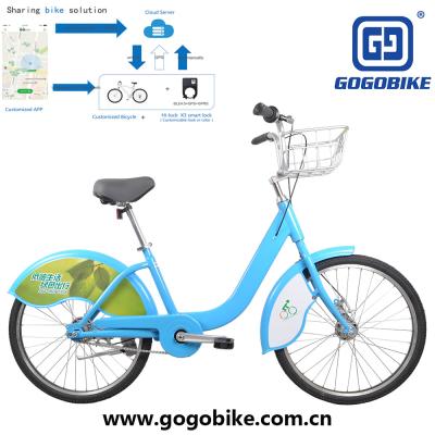 China China Tianjin steel factory 24 26 inch aluminum alloy frame dock city bike rental for sale for sale