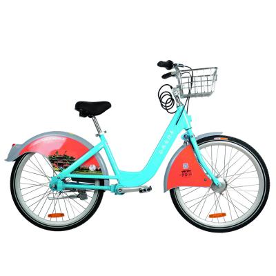 China 26 Inch 6061 Steel Aluminum Alloy Share Bike Without Chain for sale