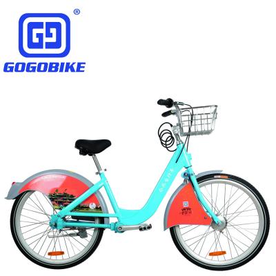 China 26 Inch Aluminum Alloy Steel Axle Driven Public Bike for sale