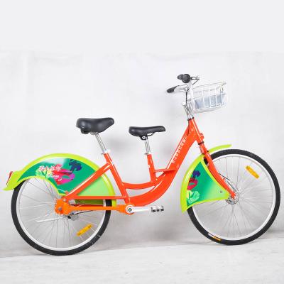 China Hot Sale Steel 24 Inch Aluminum Alloy Frame Axle Drive Mother Baby Bike for sale