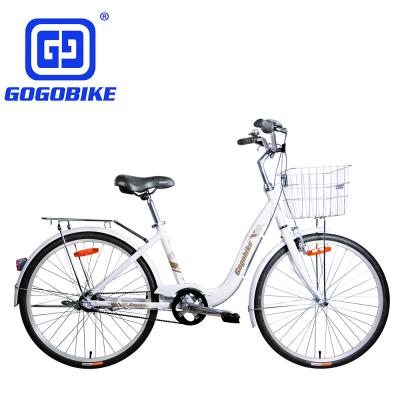 China 6061 Steel Aluminum Alloy Frame 3 Speed ​​Inner Connections 26 Inch City Bike Utility for sale