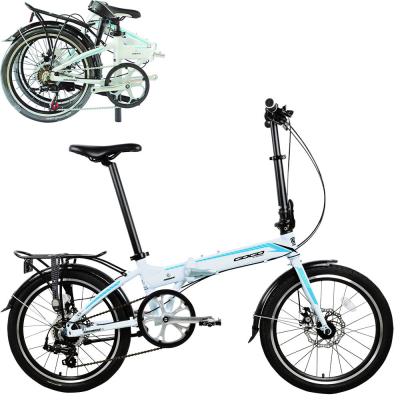 China Cheapest Best Price Aluminum Alloy 7 Speed ​​Steel 20 Inch Folding Bike for sale