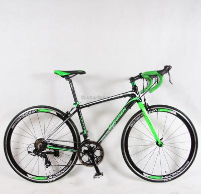 China Steel 700C x 23C Kenda Tire Aluminum Alloy Frame 14 Speed ​​Road Bike for sale