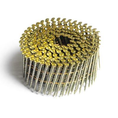 China Flat New Products Are On The Shelves Economic Smooth Galvanized Ring Shaped Coil Coated Nails for sale