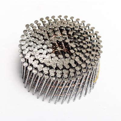 China Hot-selling Flat And Cost Effective Galvanized Toroidal Stainless Steel Coil Nails for sale